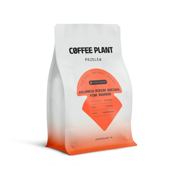 Kawa ziarnista COFFEE PLANT Kolumbia Miriam Quesada Pink Bourbon 250g – NIEDOSTĘPNY