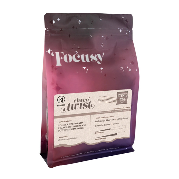 Kawa ziarnista Focusy CHOCO TWIST - Konesso espresso z twistem 250g