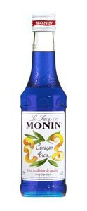 Syrop BLUE CURACO MONIN 0,25 L - opinie w konesso.pl