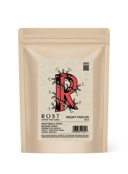 Kawa ziarnista ROST Gwatemala Finca Buenos Aires 250g - NIEDOSTĘPNY