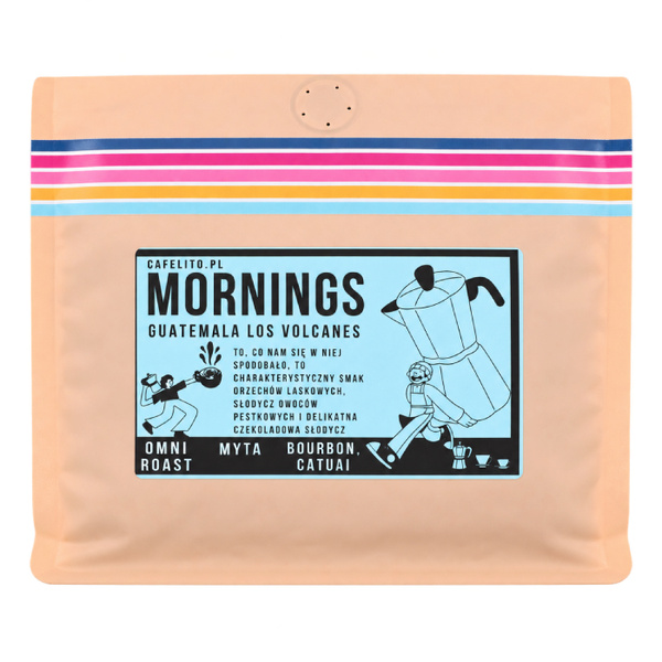 Kawa ziarnista Cafelito Mornings Gwatemala Los Volcanes 250g