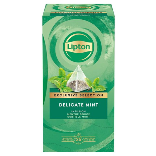 Ziołowa herbata Lipton Exclusive Selection Delicate Mint 25x1,1g