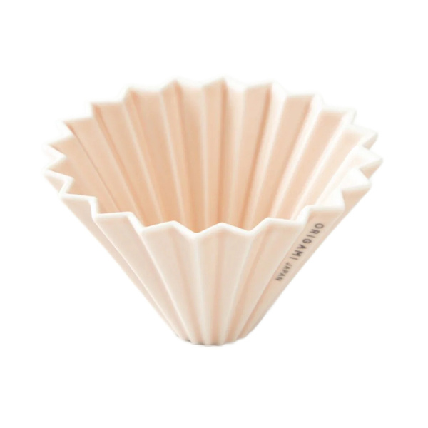 Ceramiczny Origami Dripper S - Różowy matowy