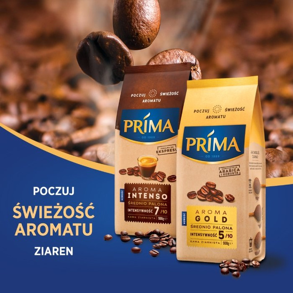 Kawa ziarnista Prima Aroma Gold 900 g