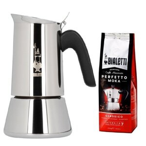 ZESTAW - Kawiarka Bialetti New Venus 6TZ + kawa Bialetti Classico 250g – NIEDOSTĘPNY - opinie w konesso.pl