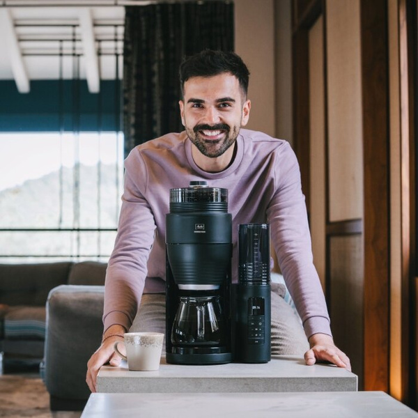 Ekspres przelewowy Melitta AromaFresh PRO II 1030-01 - Czarny mat + GRATIS FILTRY