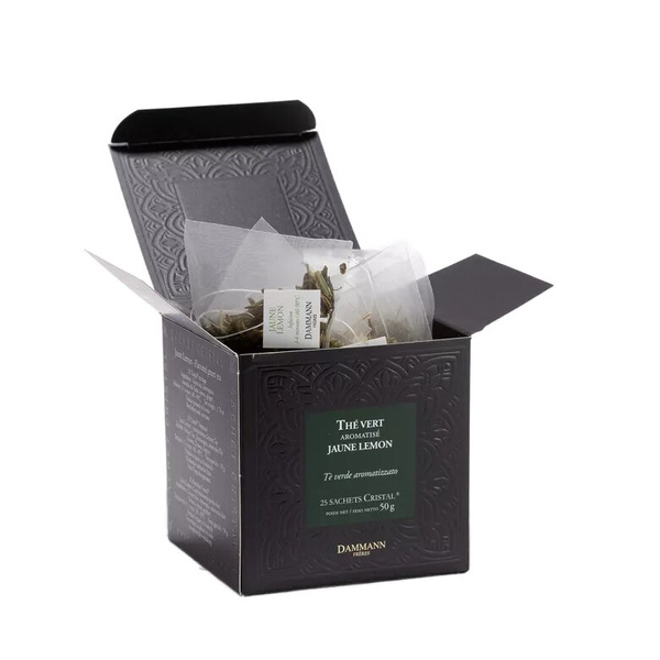 Herbata zielona Dammann Jaune Lemon 25 saszetek