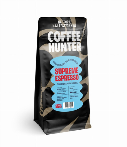 Kawa ziarnista COFFEE HUNTER Espresso Supreme 250g
