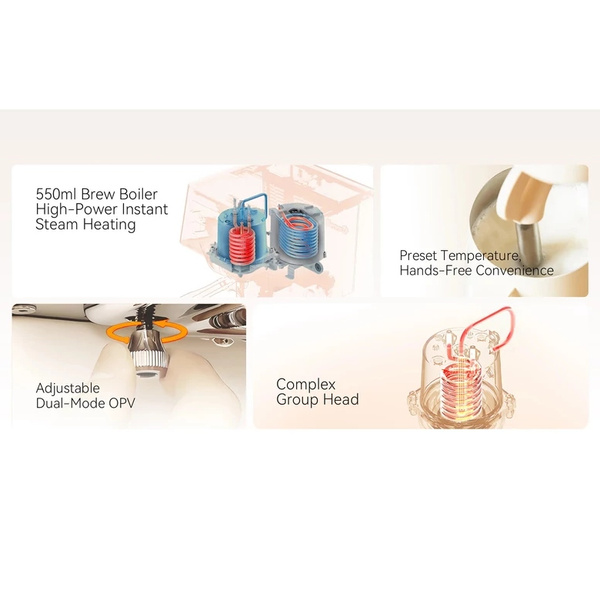 Ekspres do kawy AVX HERO PRO X - Czarny