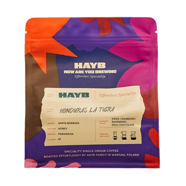 Kawa ziarnista HAYB Honduras La Tigra 250g – NIEDOSTĘPNY