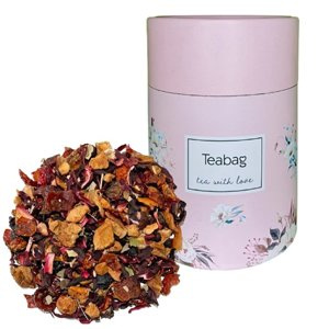 Owocowa herbata Wild Berry 50g - Różowa tuba - NIEDOSTĘPNY - opinie w konesso.pl