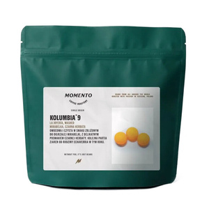 Kawa ziarnista Momento Coffee Kolumbia Nº9 La Joyería Washed 250g - NIEDOSTĘPNY - opinie w konesso.pl