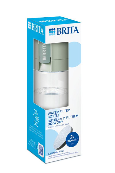 Butelka filtrująca BRITA Vital - Pastelowa zieleń