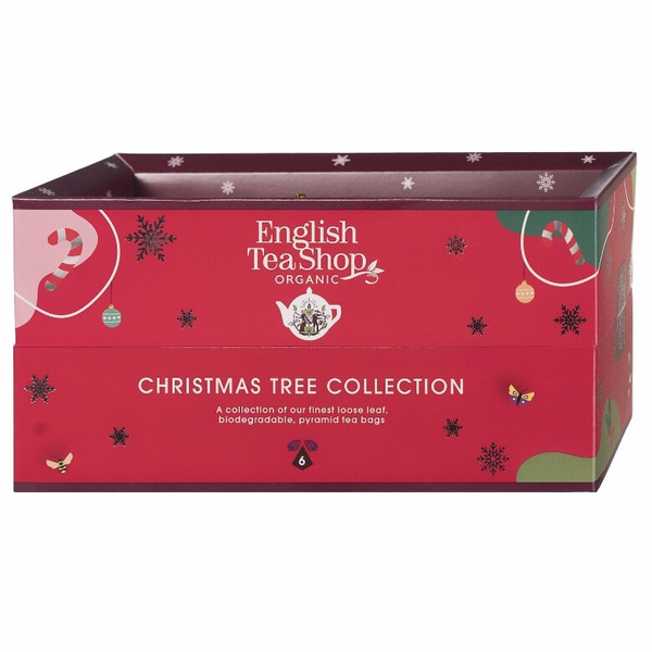 Herbata English Tea Shop Christmas Tree Collection - 6 piramidek