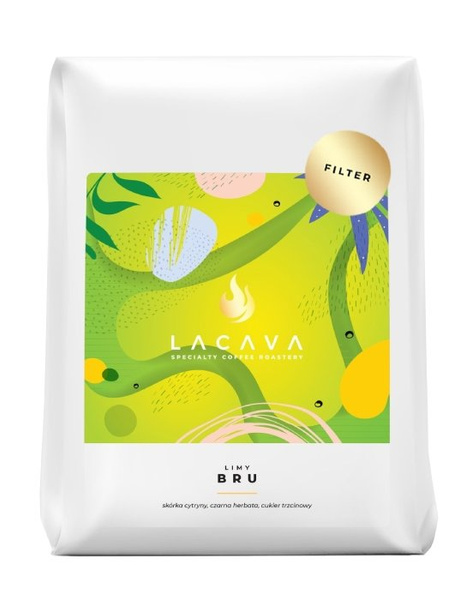 Kawa ziarnista LaCava Limy Bru 1.0 550g - NIEDOSTĘPNY