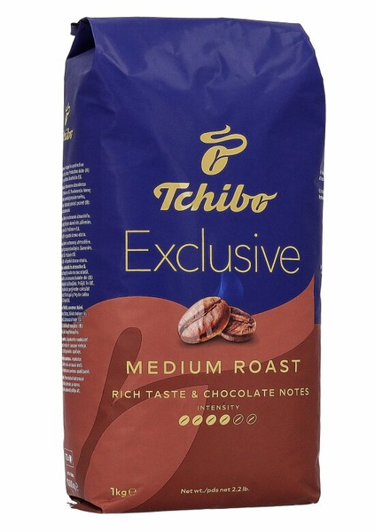Kawa ziarnista Tchibo Exclusive Medium Roast 1kg
