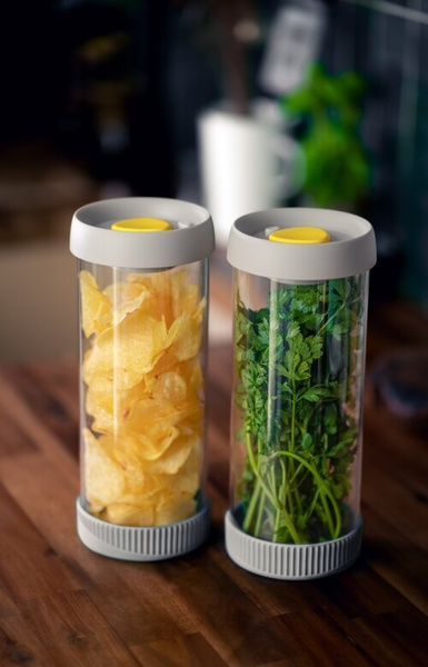 Zestaw 2 pojemników próżniowych Pika 1500ml