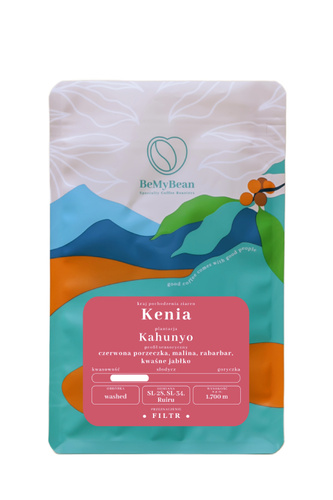 Kawa ziarnista BeMyBean Kenia Kahunyo Filtr 250g - opinie w konesso.pl