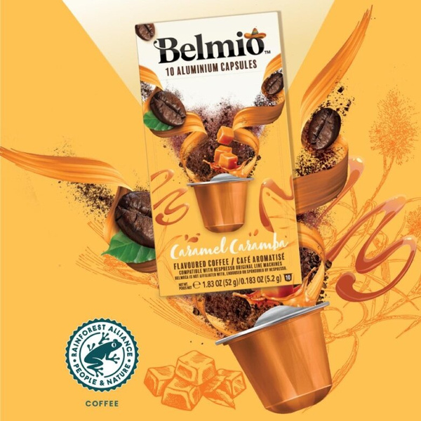 Kapsułki do Nespresso Belmio Caramel Caramba 10 sztuk