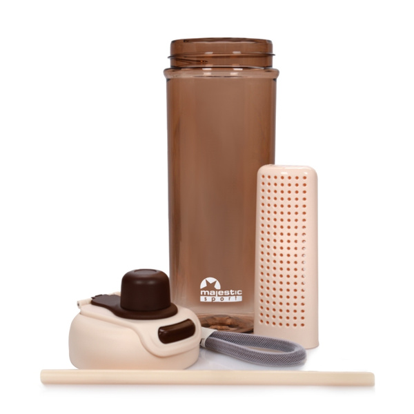 Butelka na wodę Majestic Sport Zoya 950 ml - Kawowa