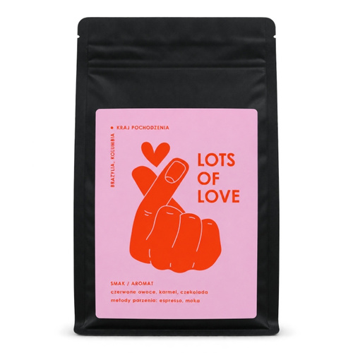 Kawa ziarnista MRC. Lots of love 250g