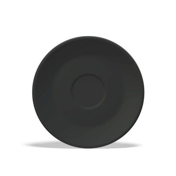 Filiżanka do espresso Club House Tulipano 70ml - Czarny mat