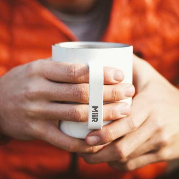 Kubek kempingowy MiiR Camp Cup 350 ml - Biały