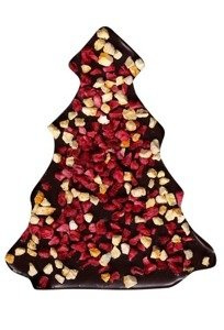 Choinka z gorzkiej czekolady M.Pelczar Chocolatier 50g - opinie w konesso.pl