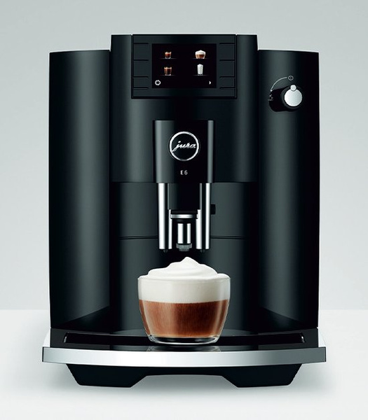 Ekspres do kawy Jura E6 Piano Black (EC) + 2KG KAWY GRATIS