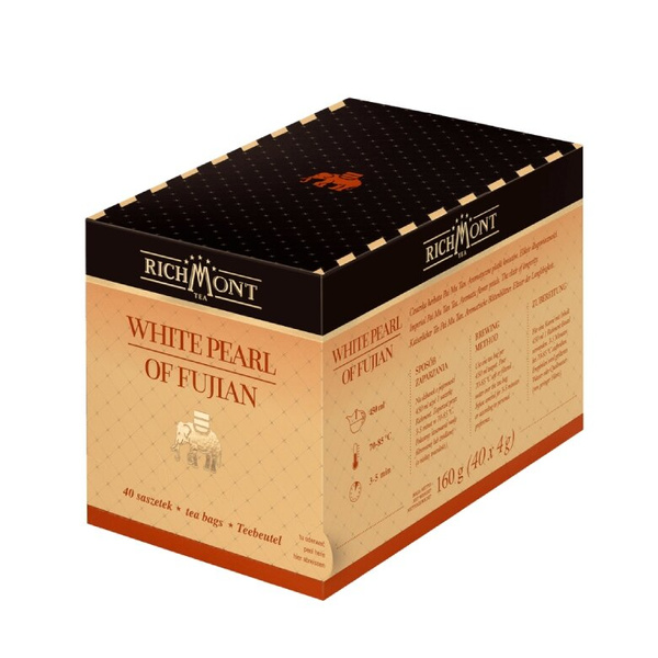 Biała herbata Richmont White Pearl of Fujian - 40x4g