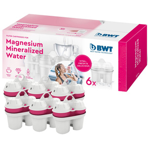 Wkład filtrujący wodę BWT Magnesium Mineralized Water - 6 sztuk - opinie w konesso.pl
