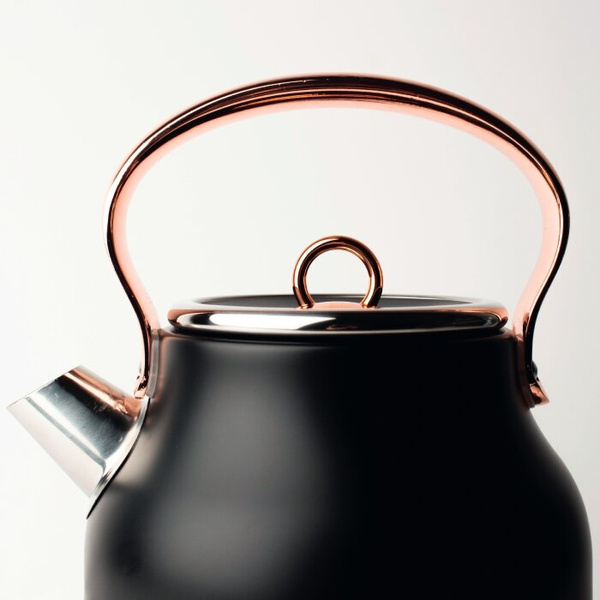 Czajnik elektryczny Haden Heritage 1,7l - Czarno-miedziany