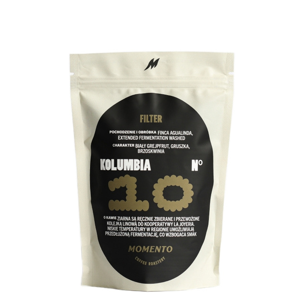 Kawa ziarnista Momento Kolumbia Nº10 Agualinda Filtr 250g
