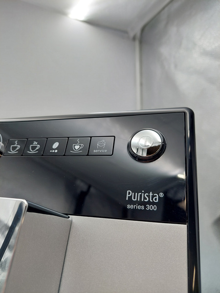 OUTLET 15949 - Ekspres do kawy Melitta Purista F23/0-101 - srebrno czarny