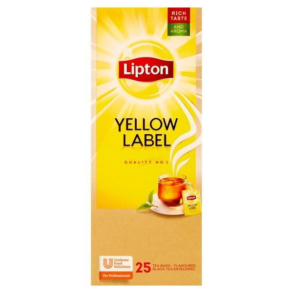Czarna herbata Lipton Yellow Label 25x1,8g