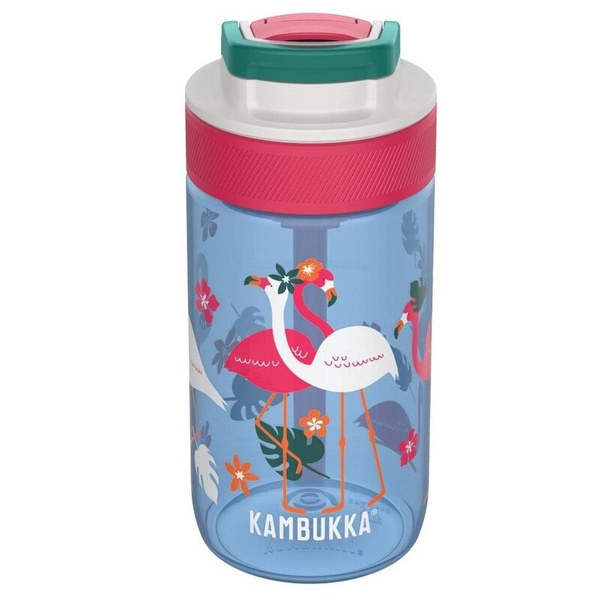 Butelka na wodę dla dzieci Kambukka Lagoon 400ml - Blue Flamingo