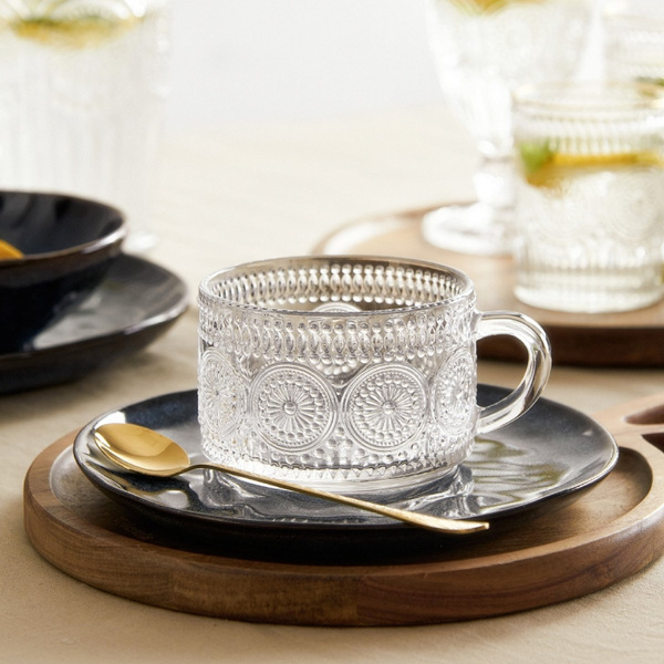 Szklanka Homla BARREL 350 ml - wzorzysta