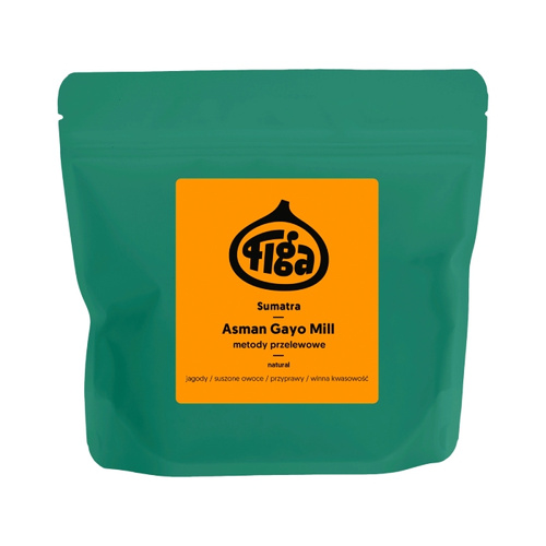 Kawa ziarnista Figa Sumatra Asman Gayo Mill 250g