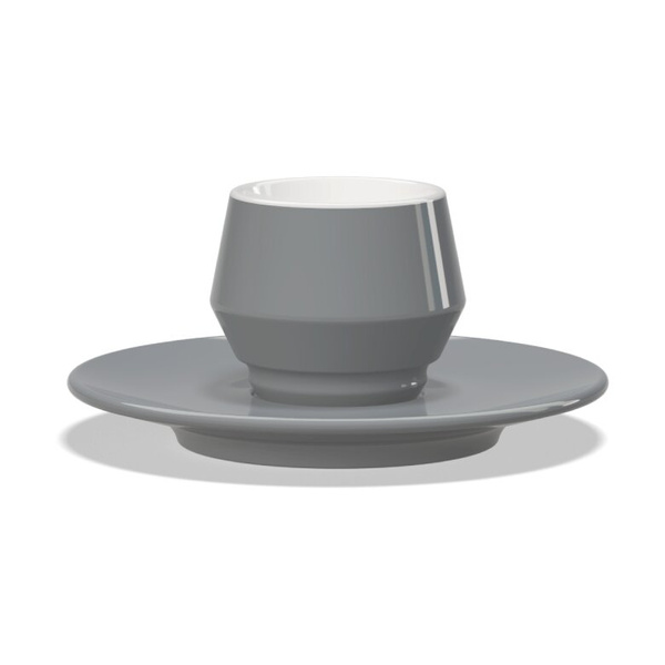 Filiżanka do kawy Club House Maniko 120 ml - Szara