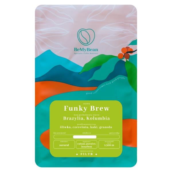 Kawa ziarnista BeMyBean Funky Brew 1kg