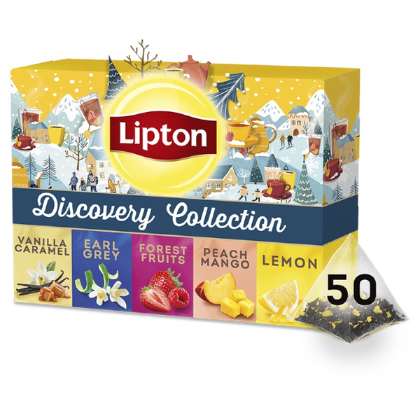 Zestaw Lipton Discovery Collection–50 piramidek