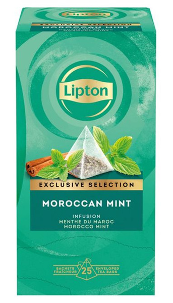 Ziołowa herbata Lipton Exclusive Selection Moroccan Mint 25x2g