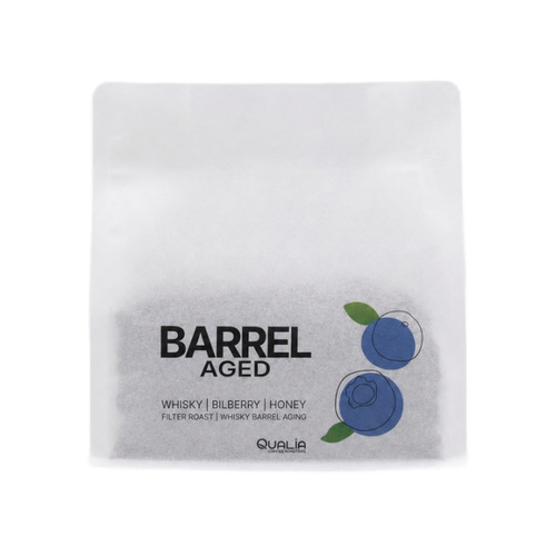Kawa ziarnista Qualia Rwanda Mbare Barrel Aged 200g