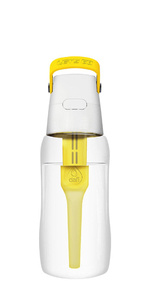 Butelka filtrująca Dafi SOLID 0,5 l + filtr węglowy - Żółta - NIEDOSTĘPNY