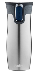Kubek termiczny Contigo West Loop 2.0 470 ml - Stalowy - opinie w konesso.pl