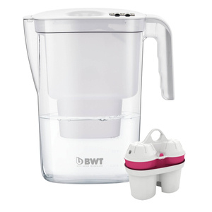 Dzbanek filtrujący wodę BWT Vida 2.6 l Biały - manualny z wkładem Mg2+