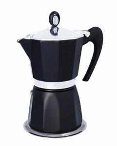 Kawiarka GAT Fashion Black Induction 6 filiżanek