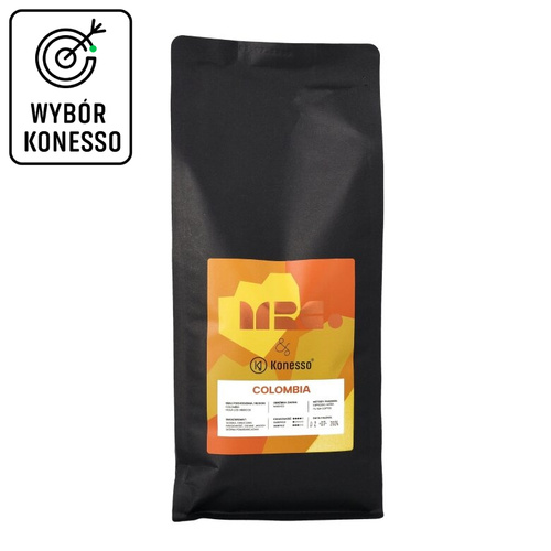 Kawa ziarnista MRC.& Konesso Kolumbia Excelso 1kg - opinie w konesso.pl