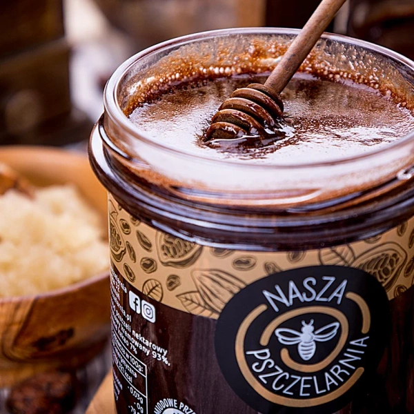 Miód z kakao Nasza Pszczelarnia 270g