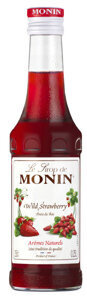 OUTLET - Syrop  WILD STRAWBERRY MONIN 0,25 ml - poziomka